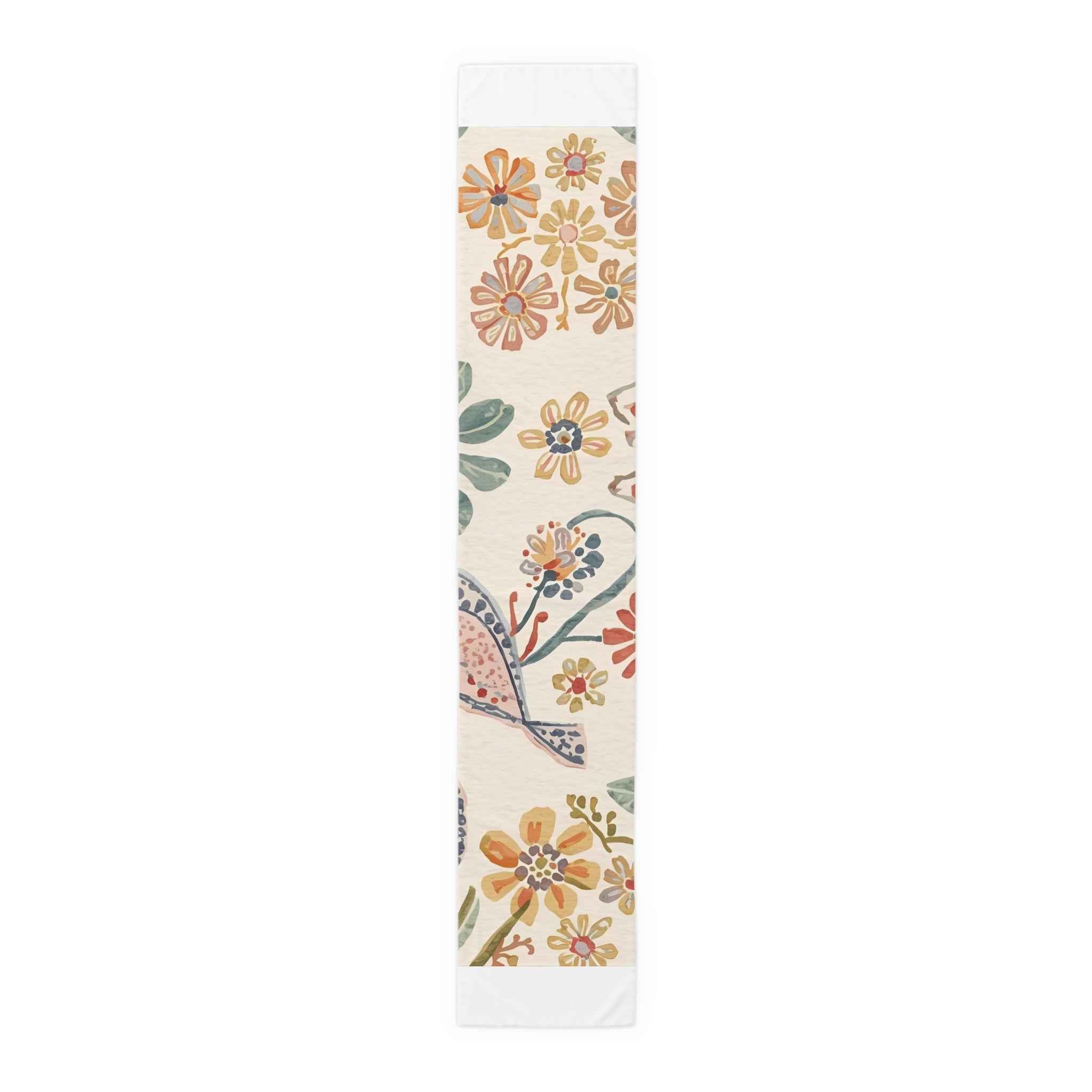 Floral Table Runner - Cottagecore Decor for Dining